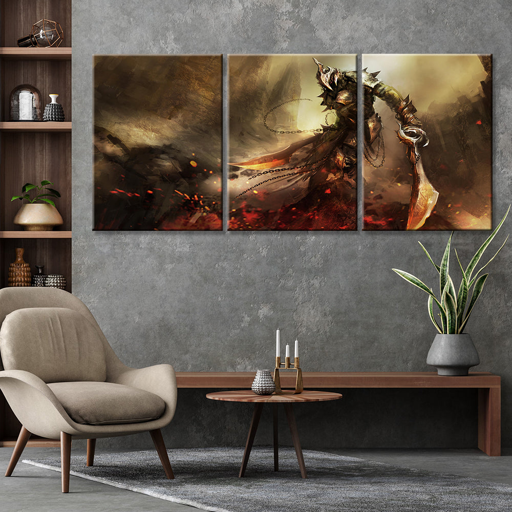 Tableaux de War Double Sword - 3 Pièces - Home sweet - 3, manga