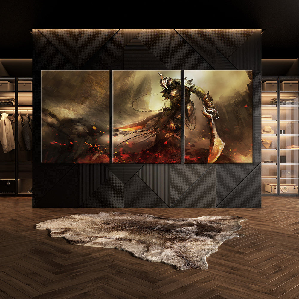 Tableaux de War Double Sword - 3 Pièces - Home sweet - 3, manga