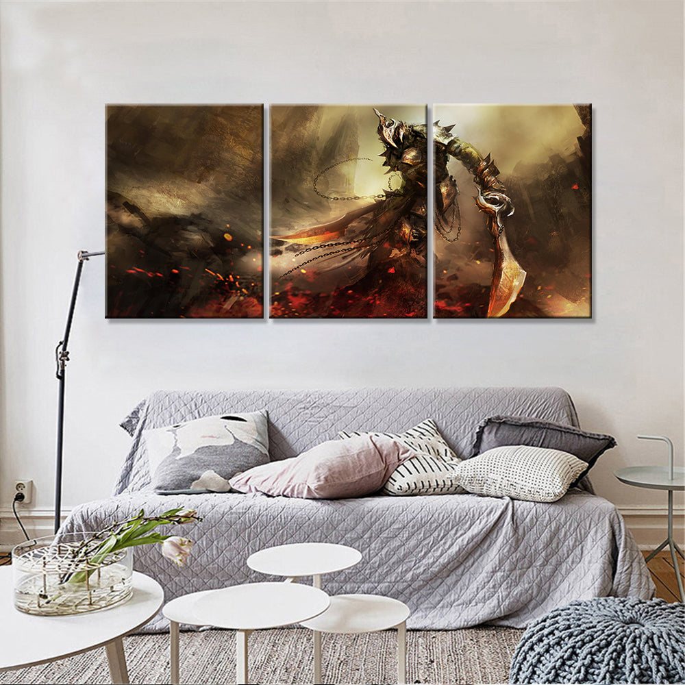 Tableaux de War Double Sword - 3 Pièces - Home sweet - 3, manga