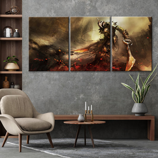 Tableaux de War Double Sword - 3 Pièces - Home sweet - 3, manga