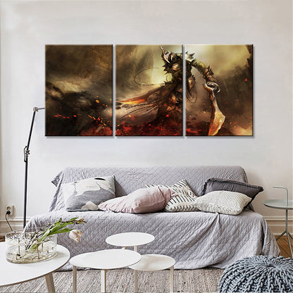Tableaux de War Double Sword - 3 Pièces - Home sweet - 3, manga