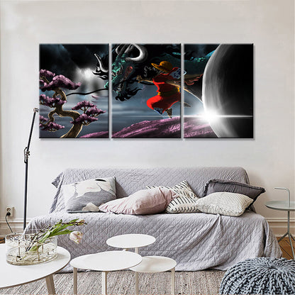 Tableaux de Moon One piece- 3 Pièces - Home sweet - 3, manga